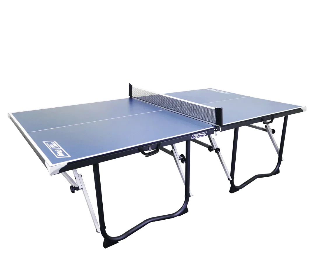 

Professional HDF Indoor Table Tennis Table with Quick Clamp Ping Pong Net Post Set Stronger Regular Outdoor Sports Use