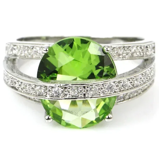 

Кольца из натурального серебра 925, фиолетовый танзанит, цитрин, синий аквамарин, перидот, Лондон, синий цаворит, гранат, CZ, свадебные женские