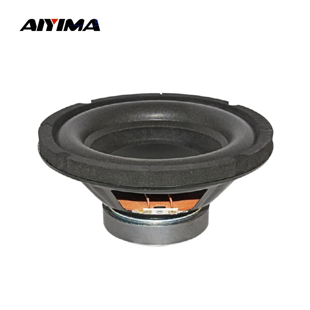 

AIYIMA 1Pcs 8 Inch Subwoofer 4 Ohm 80W Audio Speaker Home Theater Woofer Louderspeaker 100 Magnetic Bubble Edge 35 Core Speakers