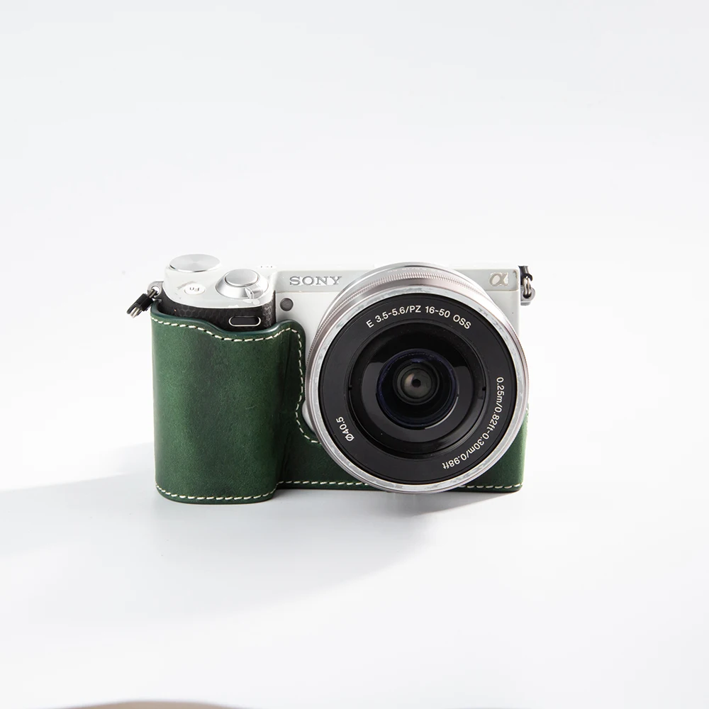 For Sony NEX-5/5R/5c Case Leather Camera Bag Protective Case