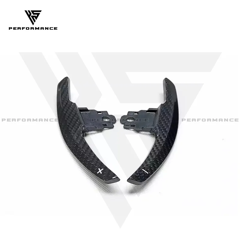 Carbon Fiber Interior Auto Parts, Decorative Shift Paddles for BMW F80 M3 F82 M4 Carbon Fiber Shift Paddles