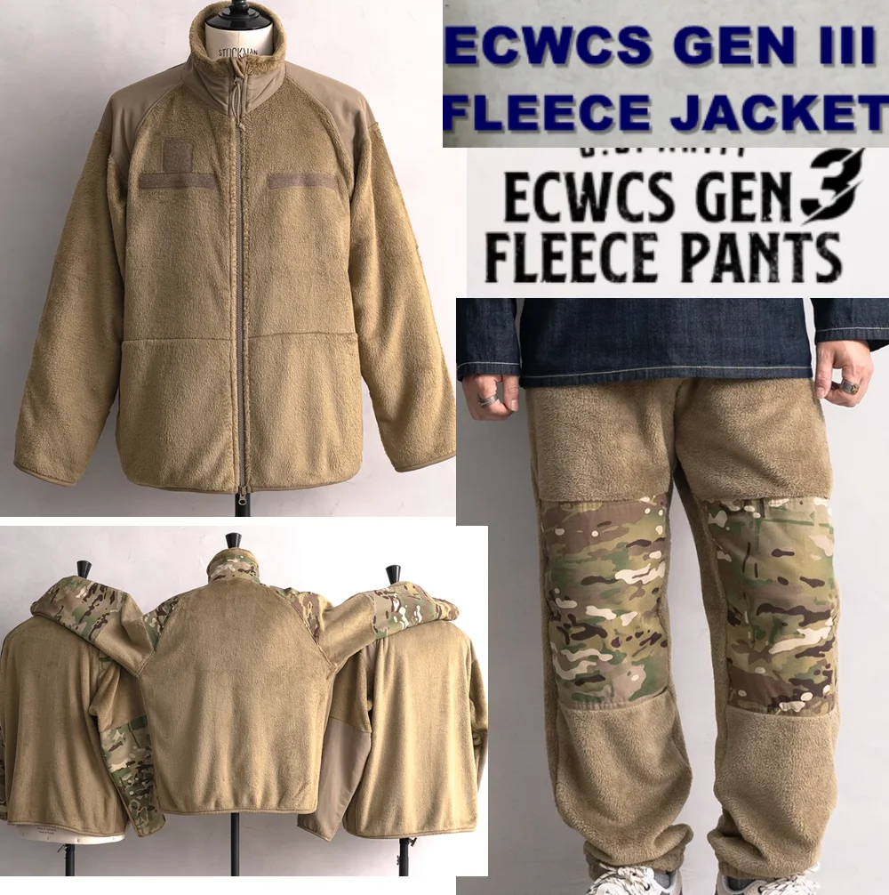 tactical-assault-suit-inner-lining-ecwcs-windproof-warm-jacket-cotton-pants-m65-inner-lining-plush-l3-plush-jacket-pants