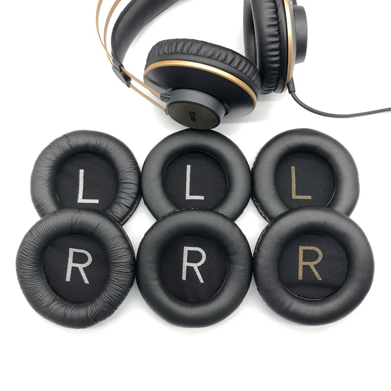 Cocok untuk AKG K52 K72 K92 K240 242 Penutup Headphone, Penutup Spons Penutup Telinga Bantalan Telinga Katun Telinga