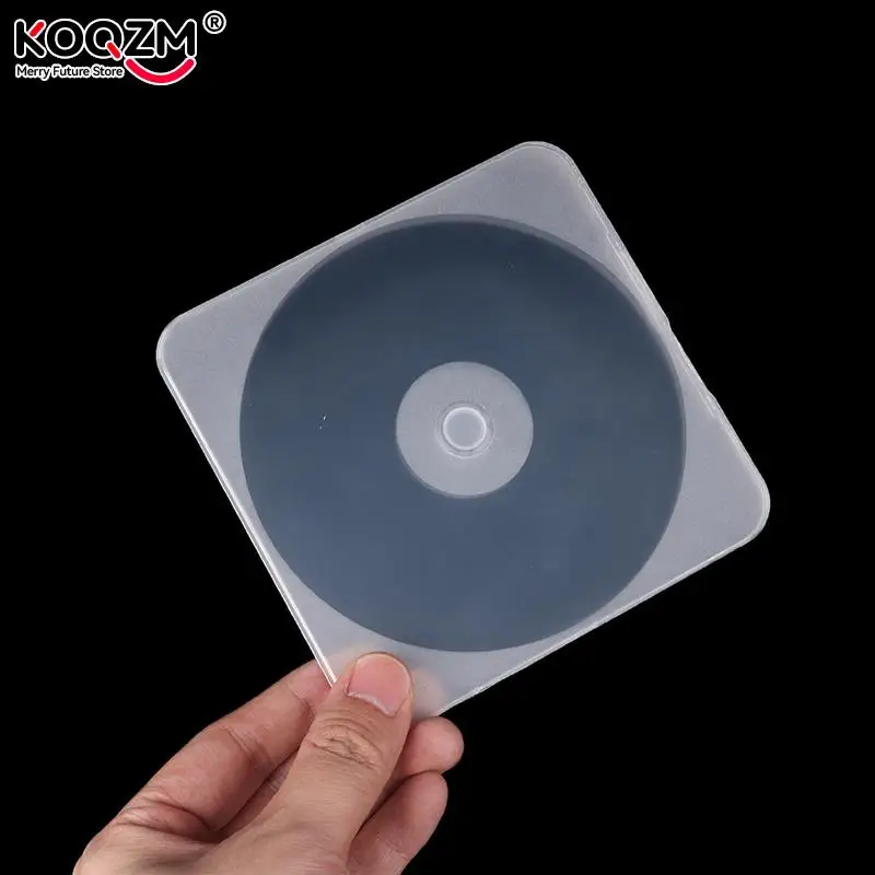 1pc/2pcs/5pcs Ultrathin DVD Case Transparent CD Package Portable CD Storage Box for Home Cinema Mini Disc CD Protective Case