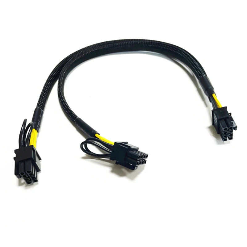 High Quality CPU 8pin Male to 8pin(6+2) PCIe Video Graphic Card Power Supply Cable for Lenovo ST558 ST550 and 2060s 3080Card