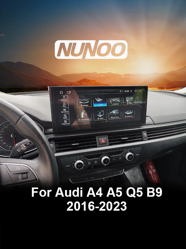 Qualcomm 8 + 128G Draadloze Carplay Voor Audi A4 A5 Q5 B9 2016-2023 Auto Multimedia Speler Android 14 Auto Stereo GPS Touchscreen - afbeelding 2