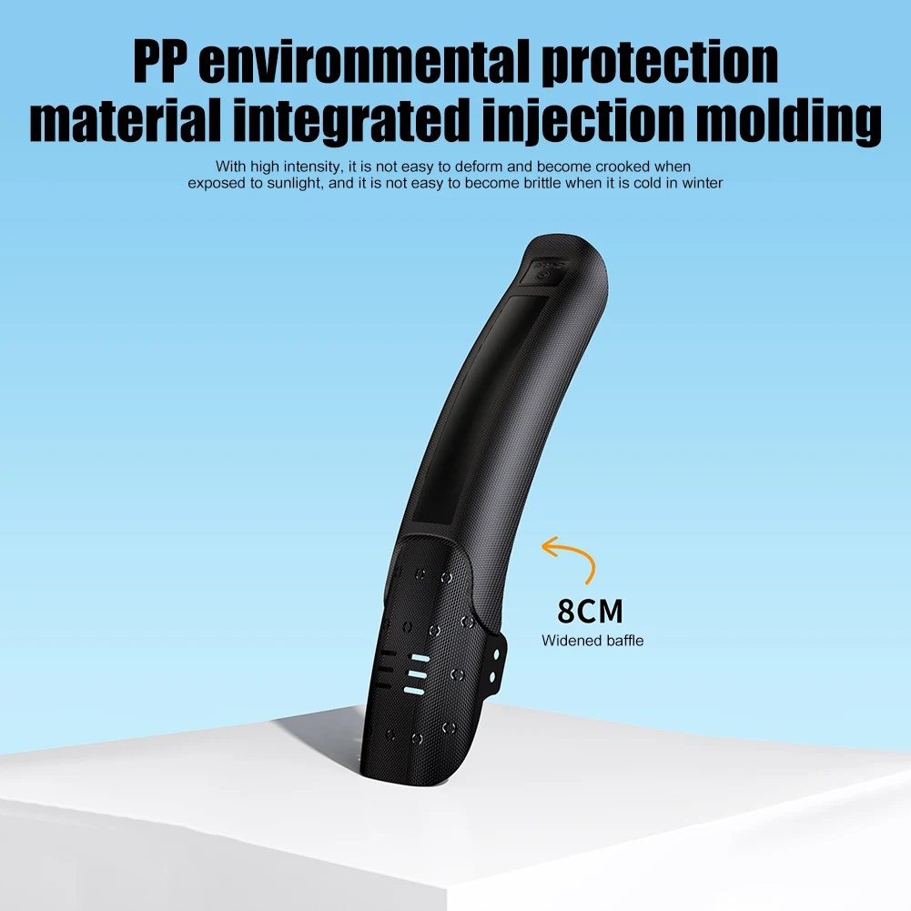 Para-lamas dianteiro e traseiro de bicicleta universal, guarda-lamas dianteiro e traseiro, leve, para pneus de 26/27, 5/29 polegadas