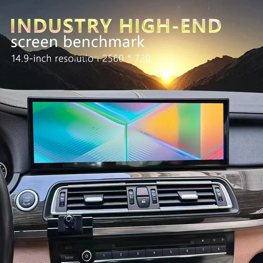 

Автомобильный радиоприемник GPS 14,9 дюйма для BMW 2 серии F46 2016-2019 EVO NBT, беспроводная система CarPlay Android14, автомобильный мультимедийный плеер, головное устройство