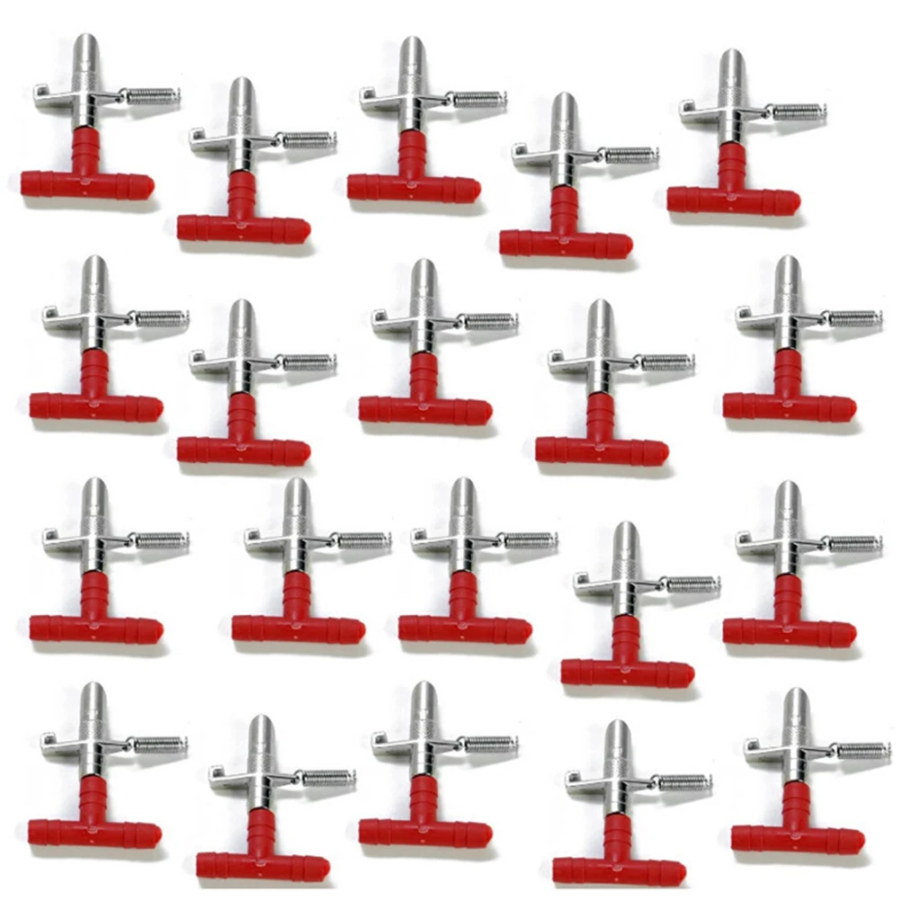 

10Pcs Rabbit Drinker Galvanized Spring Automatic Drinking Equipment for Rabbit Cage Chicken Bird Quail Small Animal Feeder