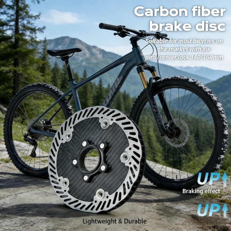 

Плавающий тормозной диск Centerlock | Тормозной ротор для MTB 140/160 мм с защитой от деформации