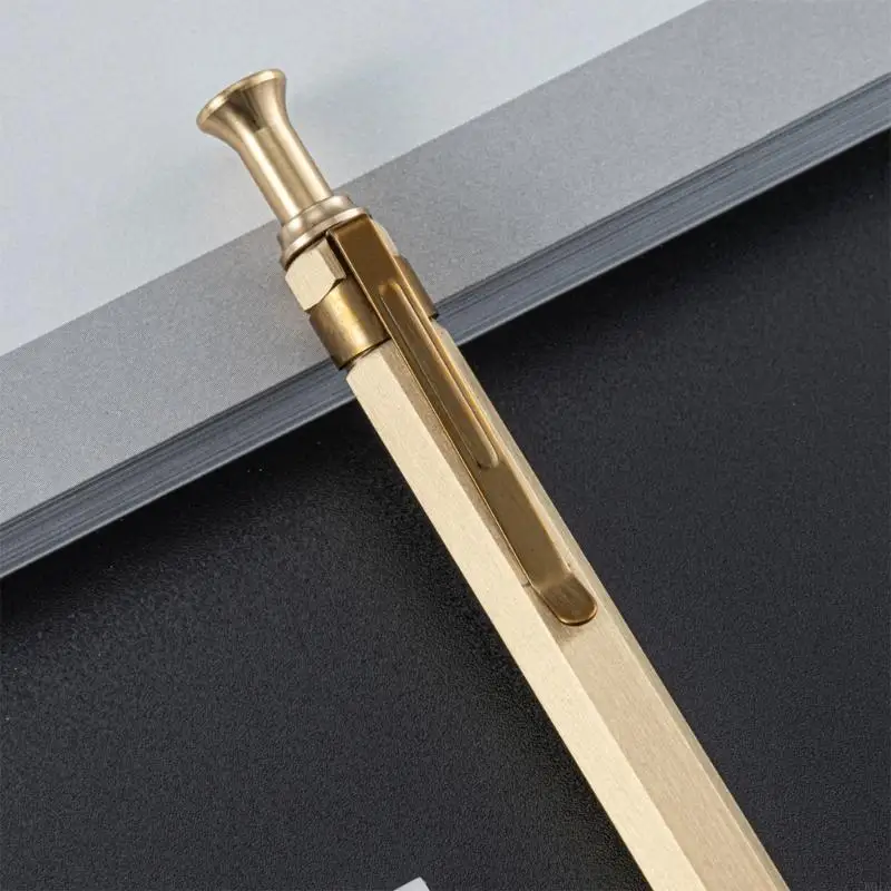 W91A Kim loại Ballpoint Pen Press Work Pen Bút chữ ký mượt mà cho văn phòng nhà trường