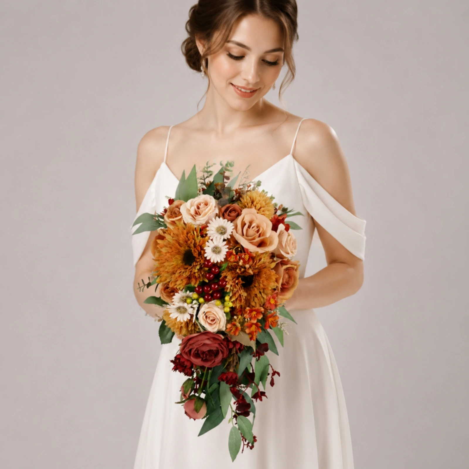silk-flower-bouquet-realistic-teardrop-bridal-bouquet-floral-arrangement-elegant-flowers-timeless-for-brides-weddings