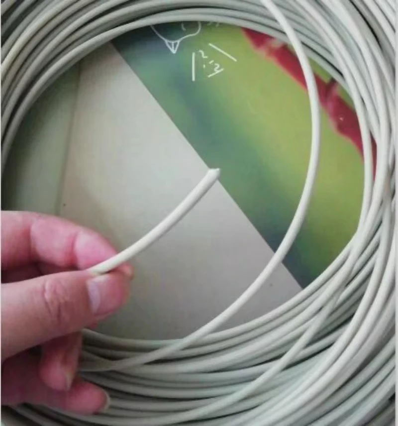 4mm Round PP Plastic Welding Rod 10M Gray White Black Color for DIY Repair Tool Parts