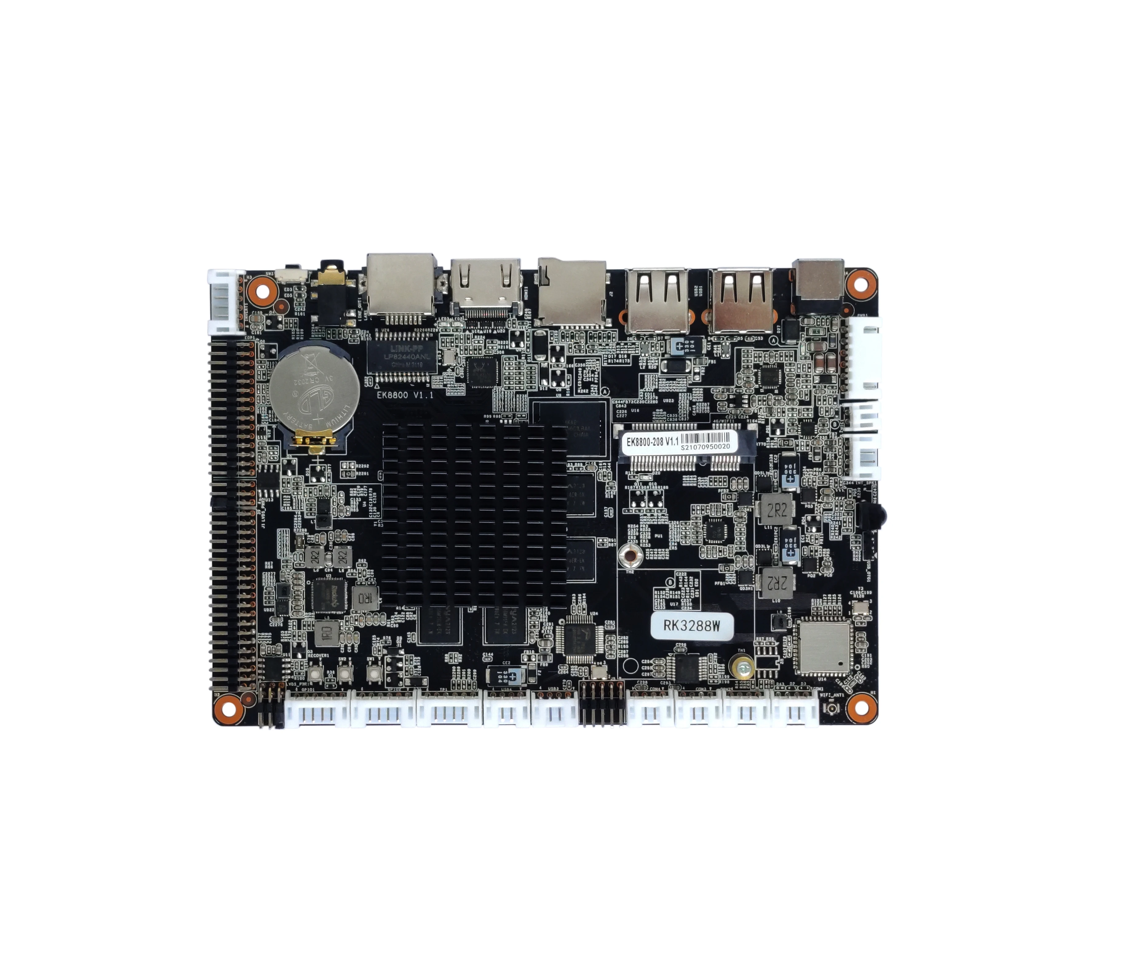 

ELSKY EK8800 Android Motherboard with Rockchip RK3288 Processor Quad-core H-DMI/EDP/LVDS 4K 60Hz RJ45 PCBA