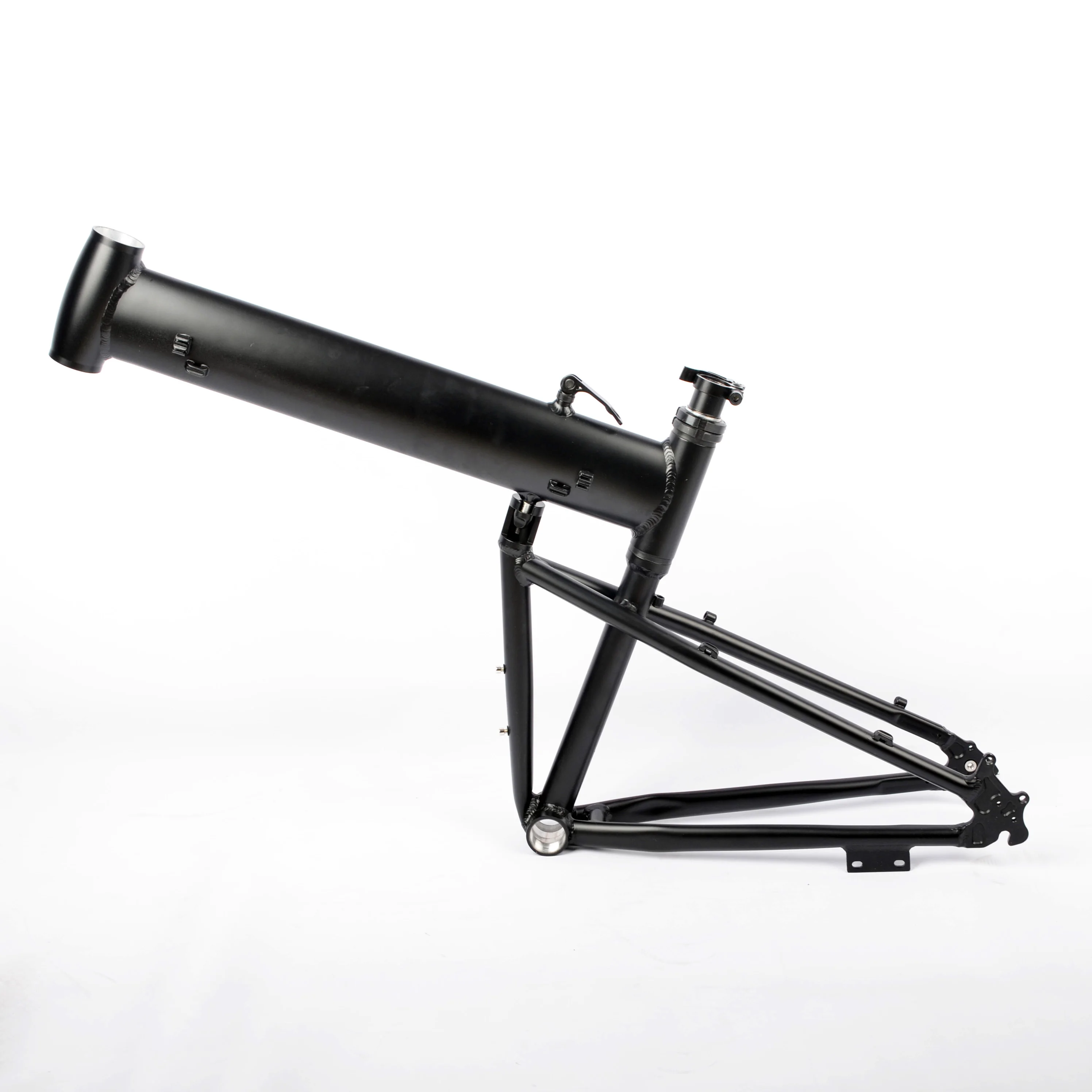 Foldable Mountain Bike Frame Aluminum Alloy 26 Inch 27.5x17 Disc Brake Head Tube 125mm MTB Bicycle Parts Customizable No Logo