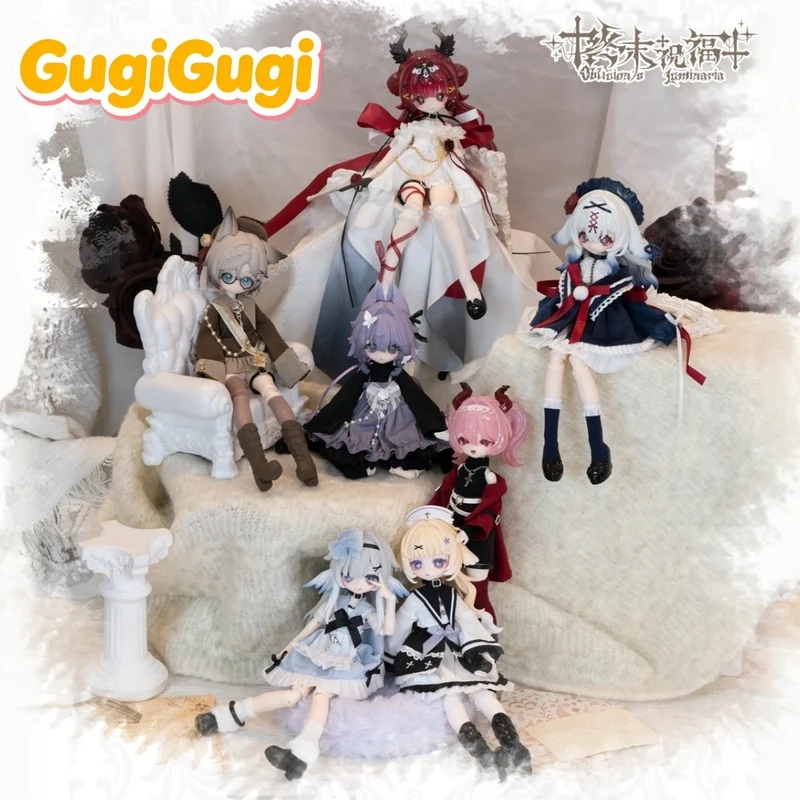 

Genuine Meki Oblivion'S Luminaria Series 1/8 Action Figure Bjd Blind Box Cute Anime Model Desktop Decoration Collect Toy Gift