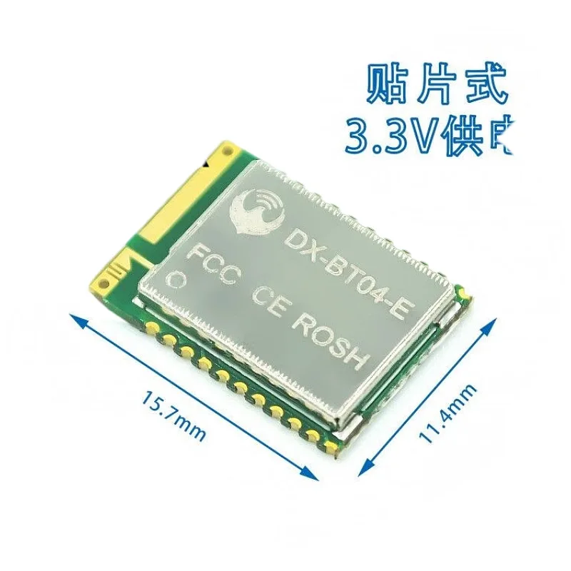 Módulo Bluetooth BT04-E, de bajo consumo, tamaño reducido, módulo Bluetooth de transmisión transparente de puerto serie inalámbrico
