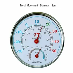 Mini Thermometer Hygrometer Thermo Analogue Humidity Room Climate Control Home Office Temperature Measure Tools Indoor Outdoor