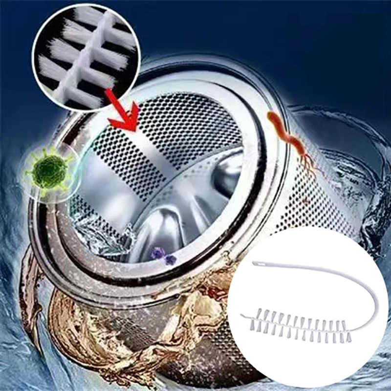 1/3PCS Radiator Dryer Machine Inner Barrel Long Brush Handle Washing Clean Tool Drum Washing Machine Universal Cleaning Brush