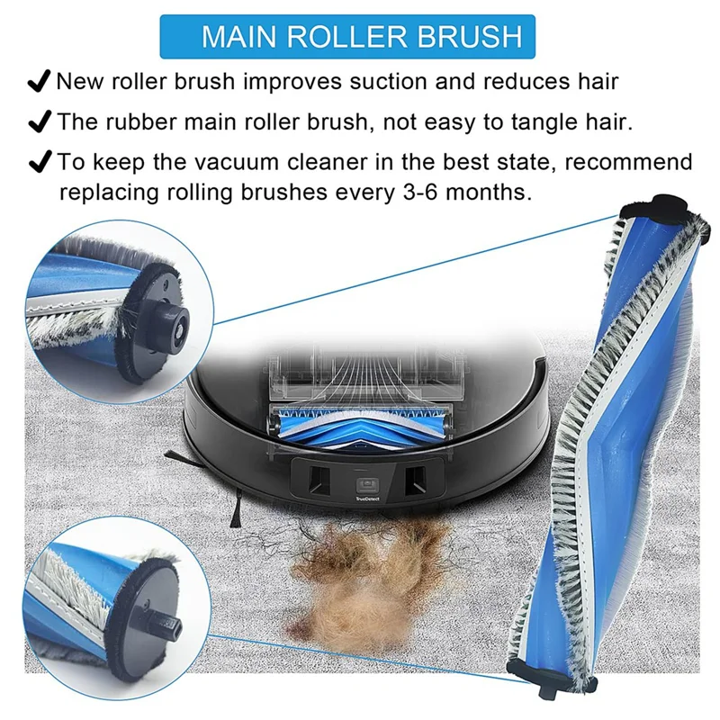 A01M-akcesoria do ECOVACS DEEBOT T30 Omni / T30 PRO Omni odkurzacz robot szczotka boczna filtr Hepa ściereczki do mopa