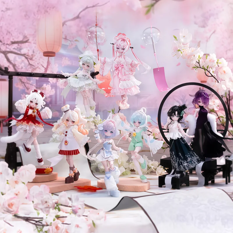 

Genuine Come4free Minty V3 Fortune Slip Spirit 1/8bjd Series Blind Box Cute Anime Doll Mystery Box Surprise Collection Girl Gift