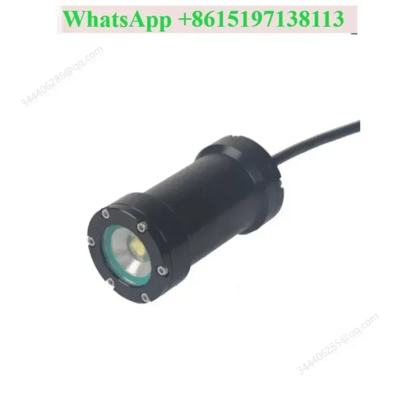 Waterproof ROV Underwater Robot Lighting Lamp PWM Dimming Lamp 15W Underwater Lamp Max Depth 300M