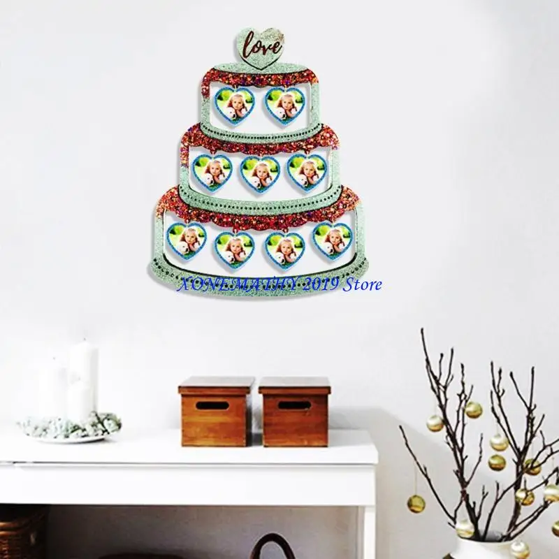 

F42F Love Photo Rame Drop Flom Diy Cake Love Photo Rame Photo Rame стена украшения