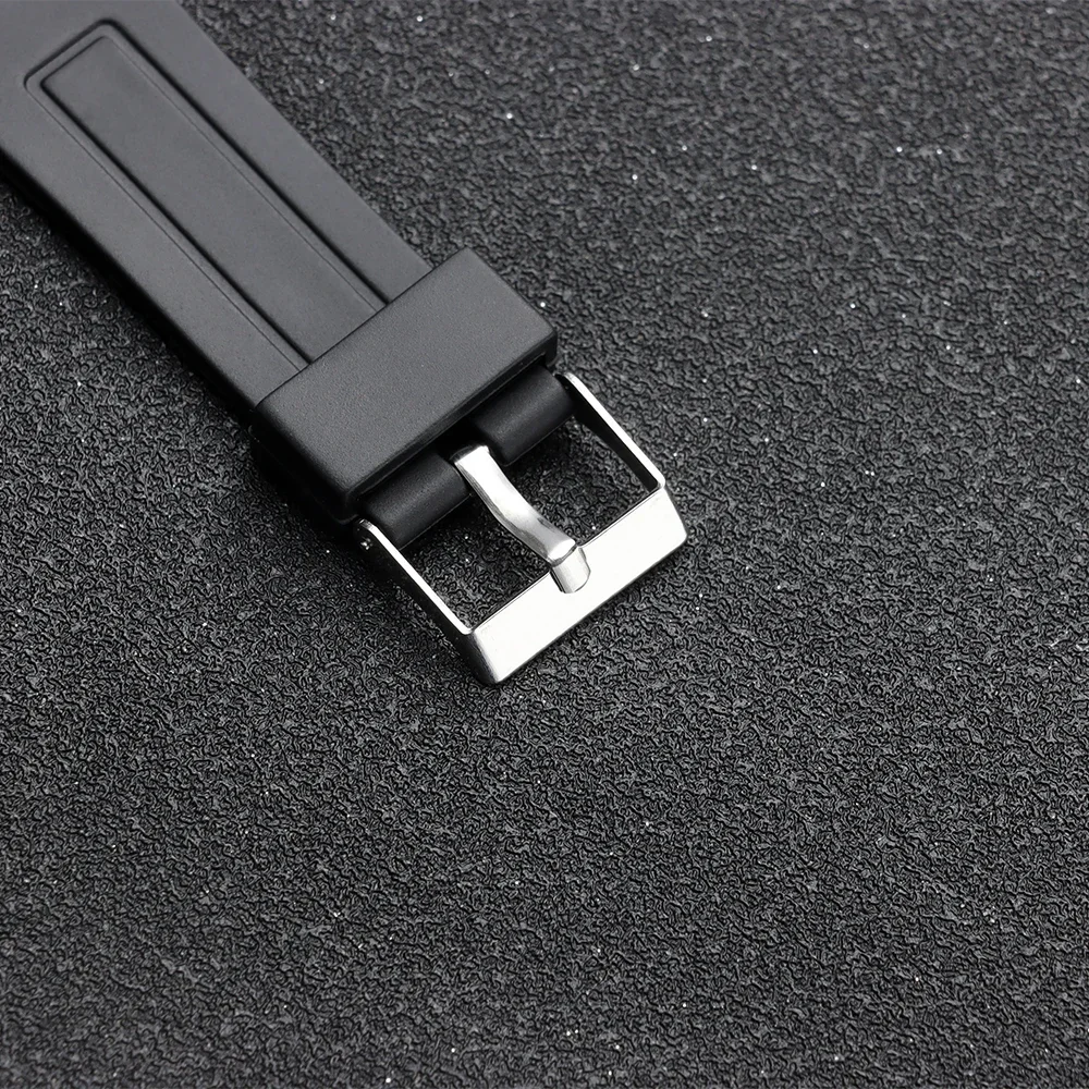 12/14/16/18/20/22mm Silikon-Uhrenarmband für Casio W800H SGW400 F91W F84 F105/108 A158/168 AE1200/1300 Band PU-Harz-Armband – Detail 22