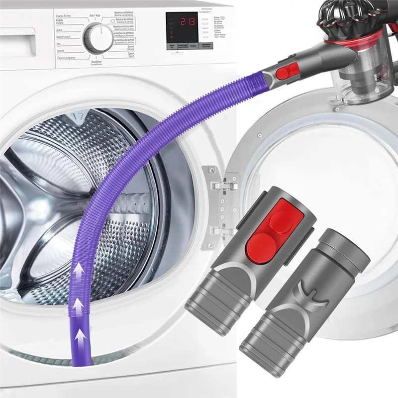 منظف تنفيس مجفف A68M لـ Dyson V15 V12 V11 V10 V8 V7 V6 طقم مزيل الوبر لمجفف الخرطوم، خرطوم دوراب 31.8 بوصة