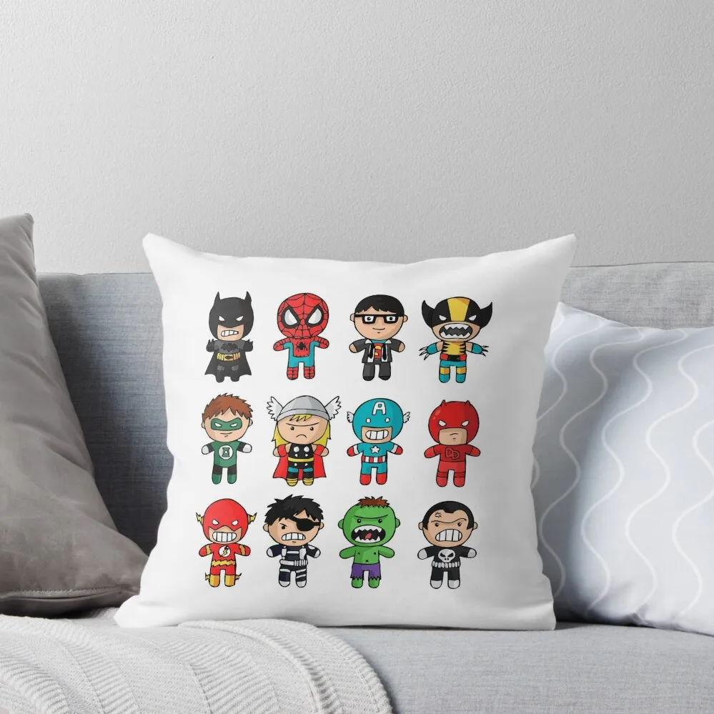 

Superheros Throw Pillow Cushions For Children ornamental pillows Luxury Cushion Cover Decorative Cushion pillow