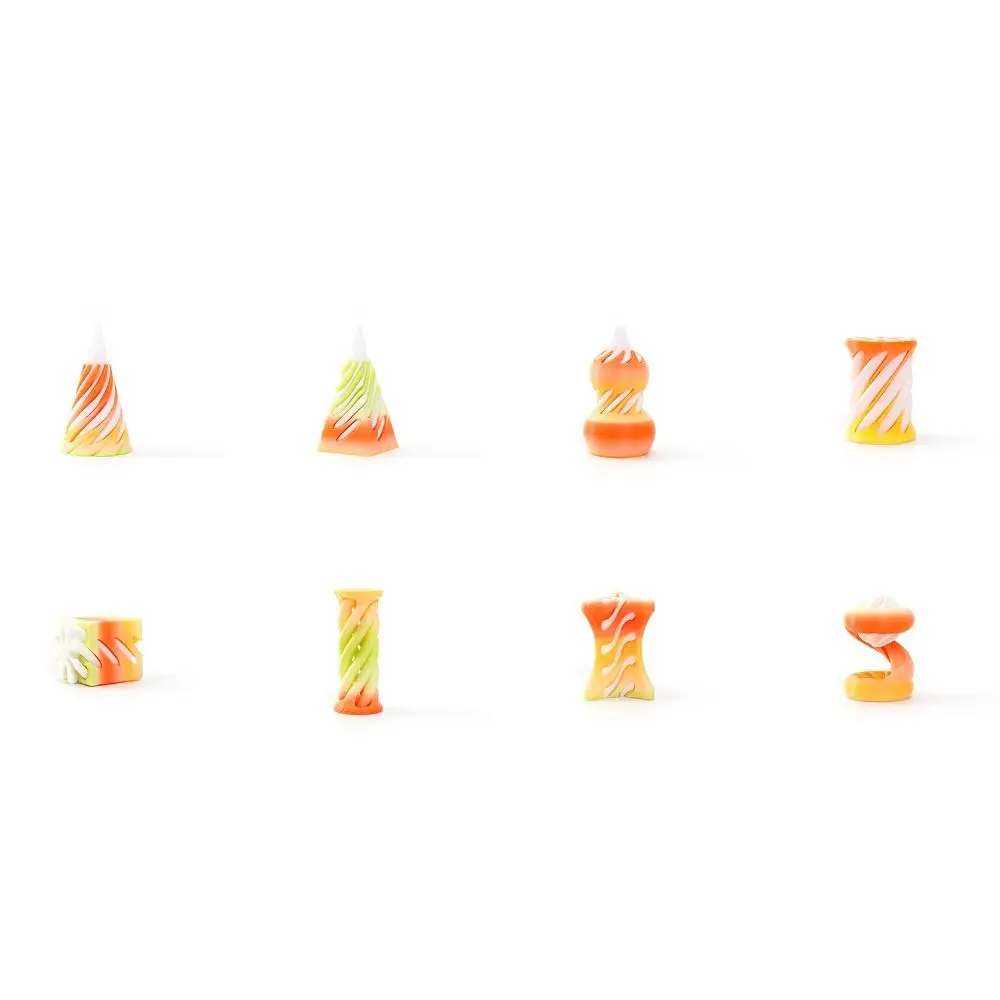 Passthrough Sculpture 3D Printed Spiral Cone Toy Decorative Ornaments Impossible Pyramid Helix Nut Mini