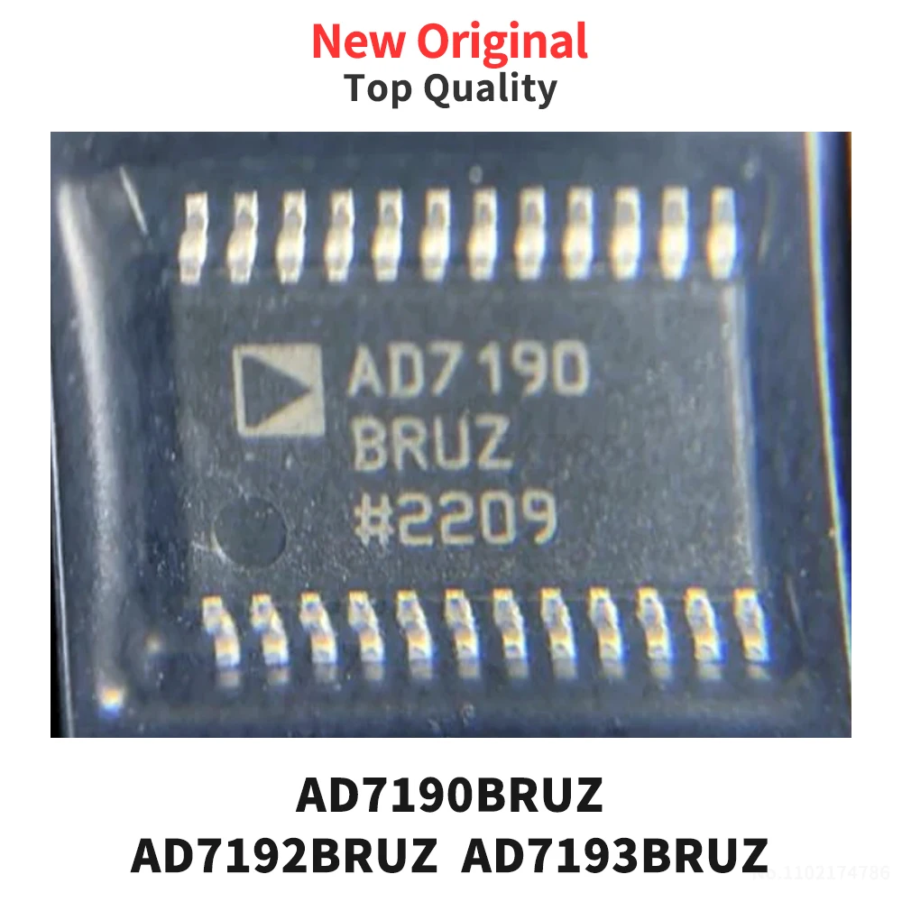 (5 Pcs) AD7190BRUZ AD7192BRUZ AD7193BRUZ -REEL TSSOP-24 SOP28 New Original