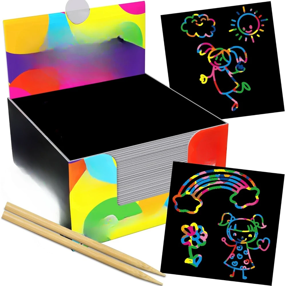 

The fun of children and teenagers' gifts and colorful scratch paper, summer events, weddings, birthday parties