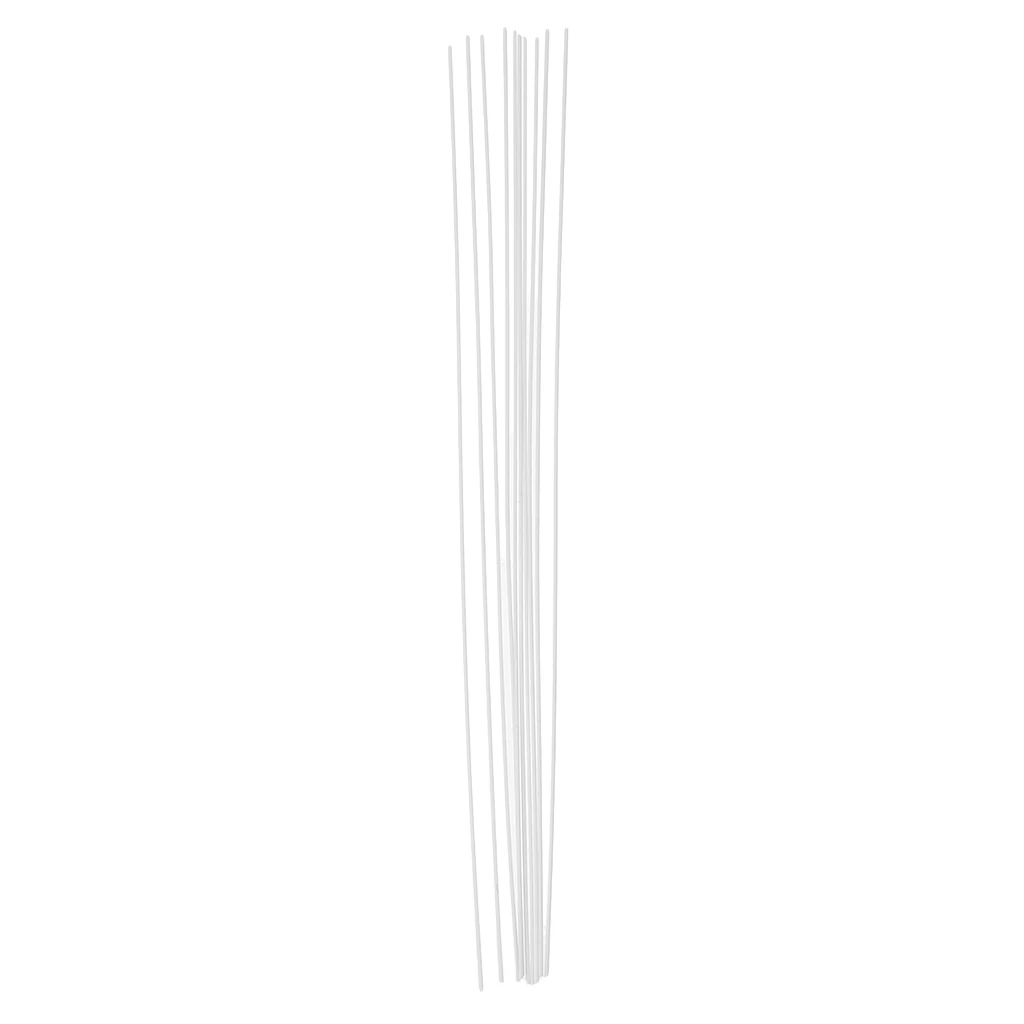 ABS Plastic Model Building Round Rod Model Making Material White Solid Rod for Architecture Projects
