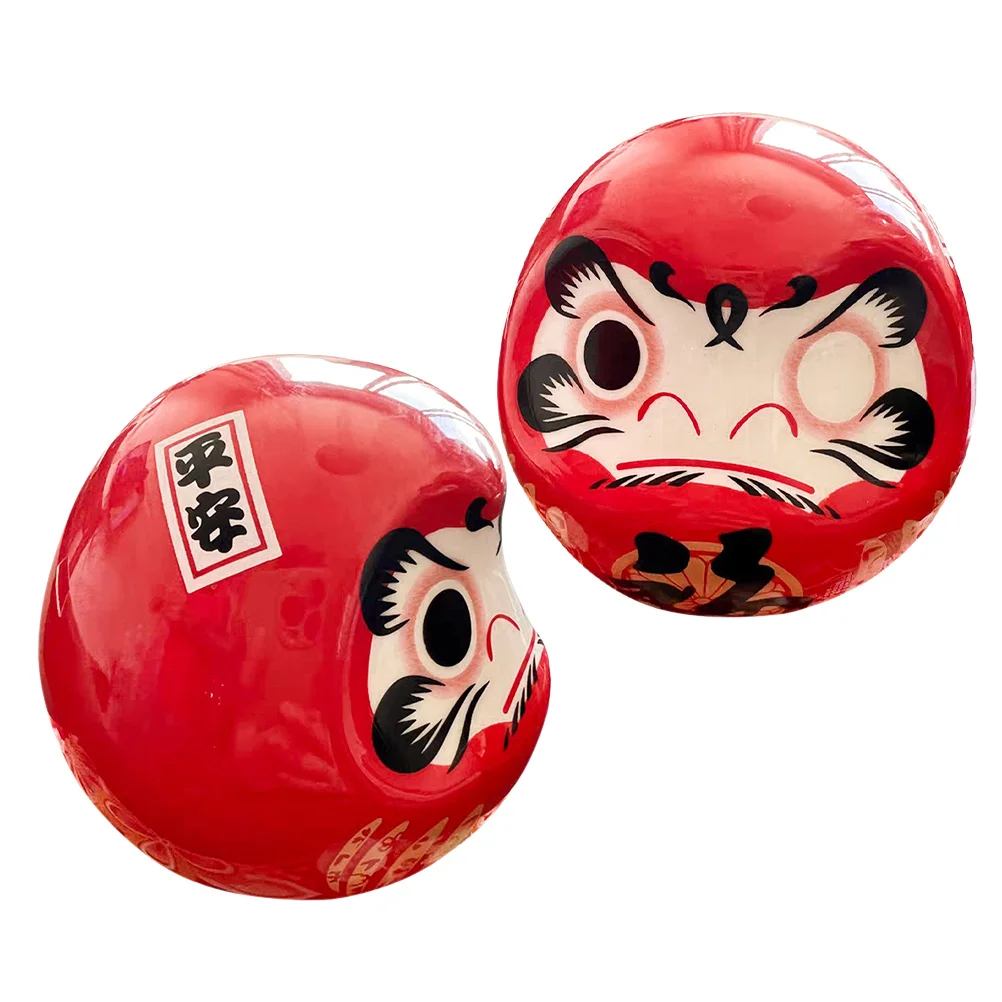 

2pcs Ceramic Japanese Miniature Sculpture For Home Decor Lucky Table Centerpiece Sushi Restaurant Oriental Statues Mini