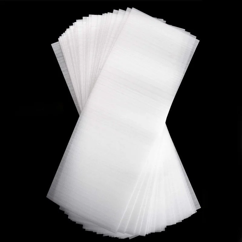 Disposable Hair Dye Foam Paper 50Pcs Set Professional Highlighting Strips Tools for Salon Use