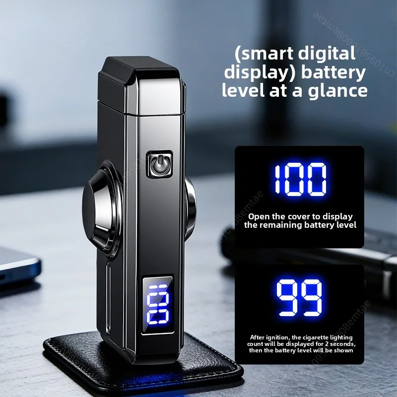 New voice controlled inflatable lighter, voice controlled ignition straight forward lighter, cigarette accessories, men's gift