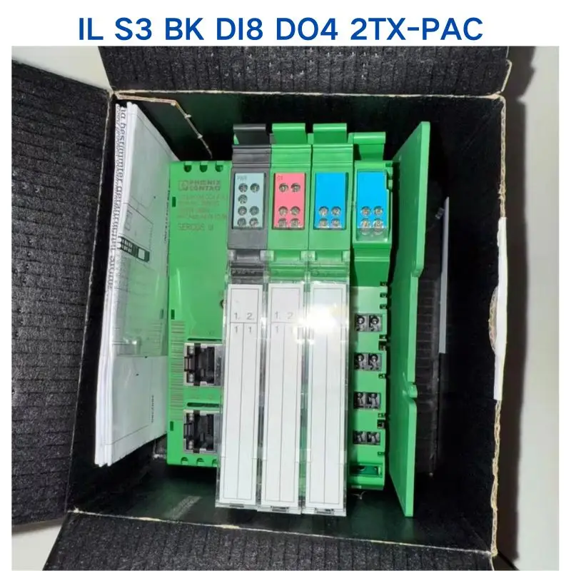 Brand new, only open and sealed PHOENIX modular IL S3 BK DI8 DO4 2TX-PAC 2692380