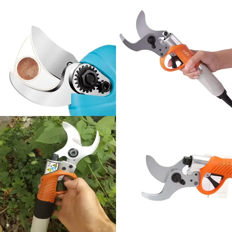 Construction Machinery Long Reach Pole Battery Pruning Shears Tree Branches Powered Pruner Shears Cordless Electric