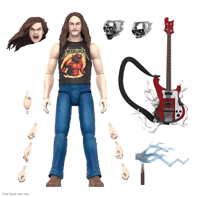 Collezione di figurine di grandi dimensioni della serie Heavy Metal Band Ultimate Edition Cliff Burton 2