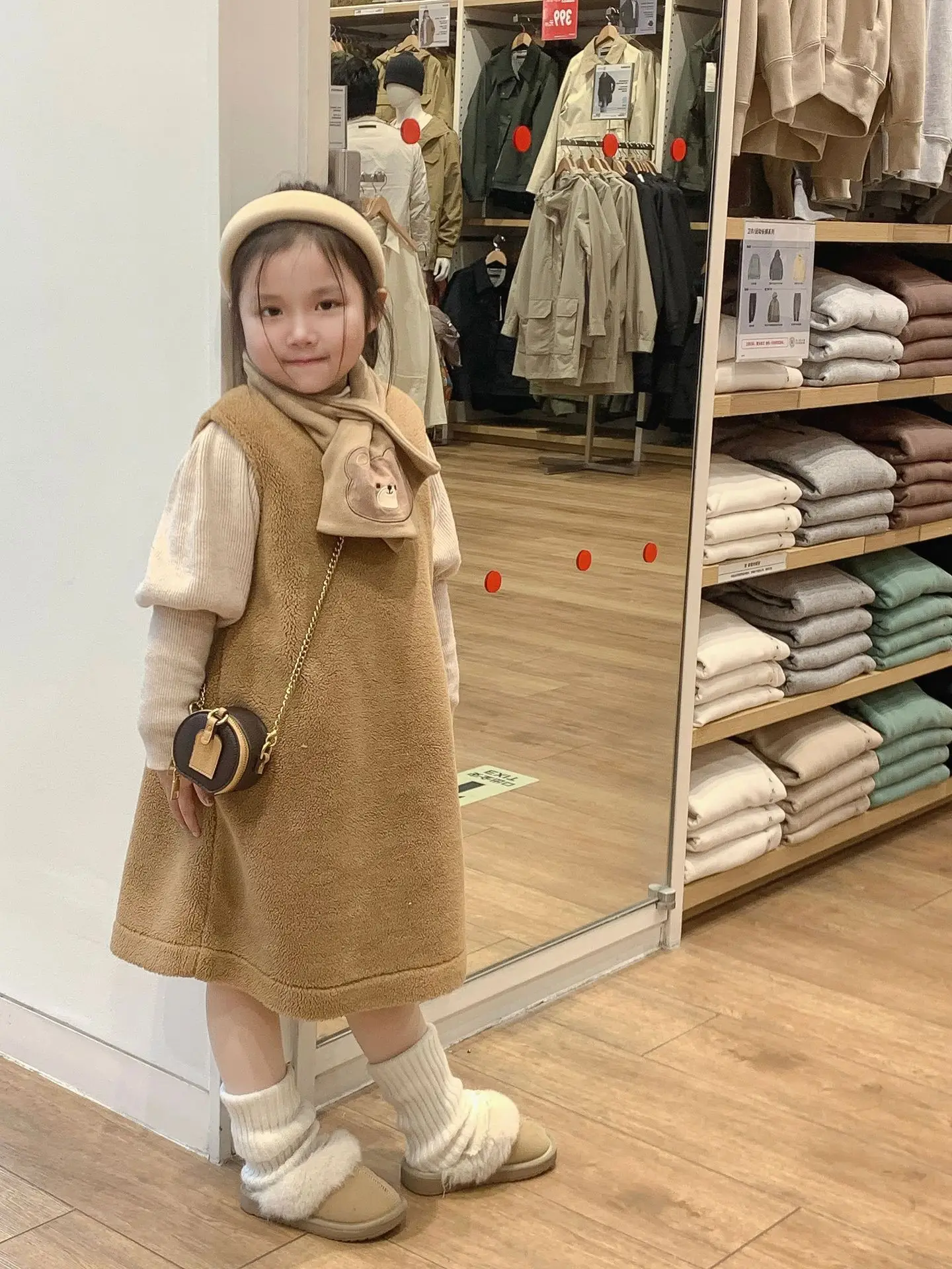 Cute Chain Coin Purse Bag Round Cake Mini Small Bags Letter Print Crossbody Bag Kids