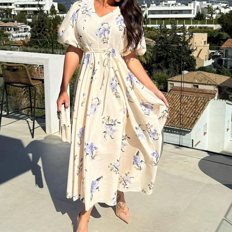 Blue Floral Print P… - image