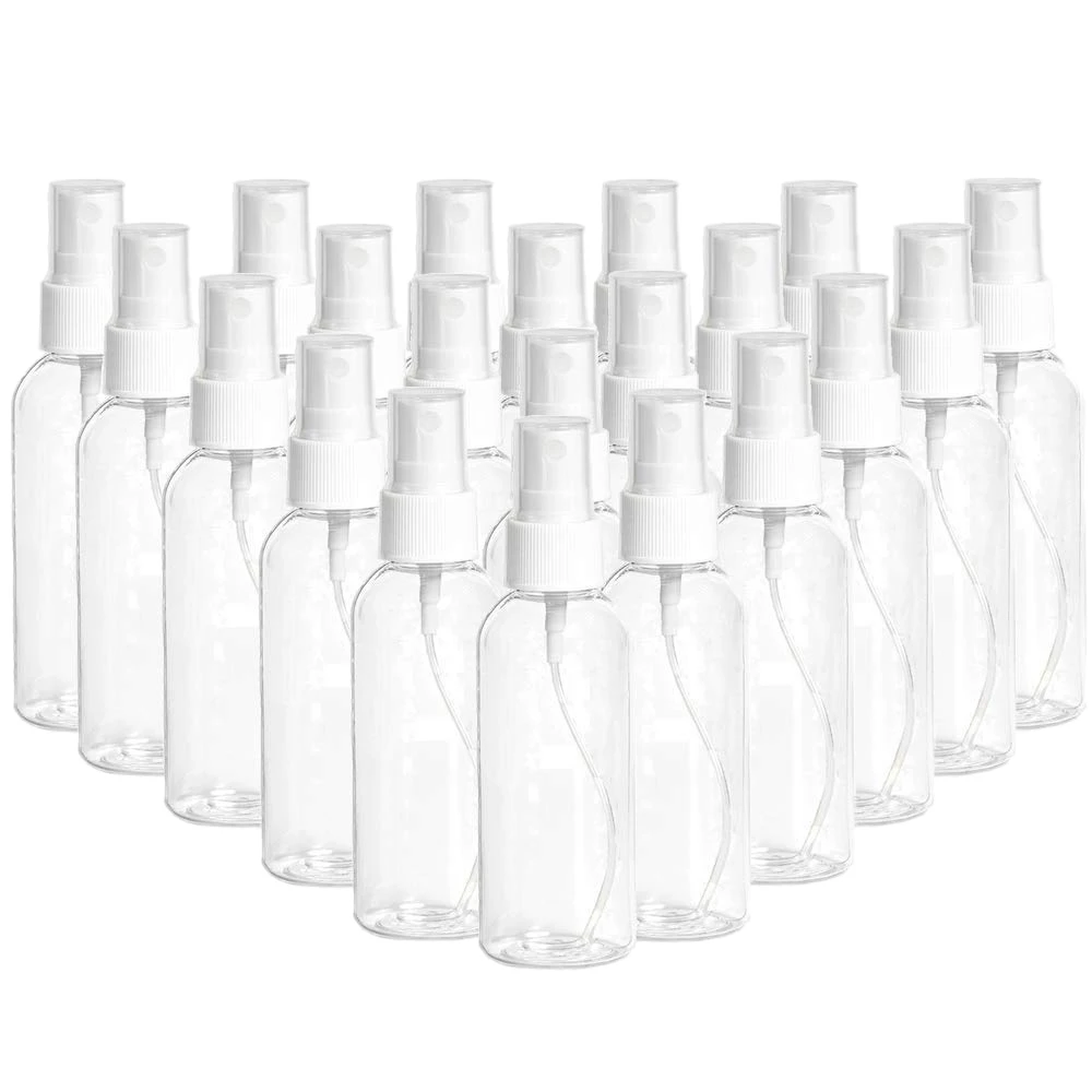 50PCS 75Ml/2.5OZ Mist Spray Bottle Premium Transparent DIY Crafts Empty Pump