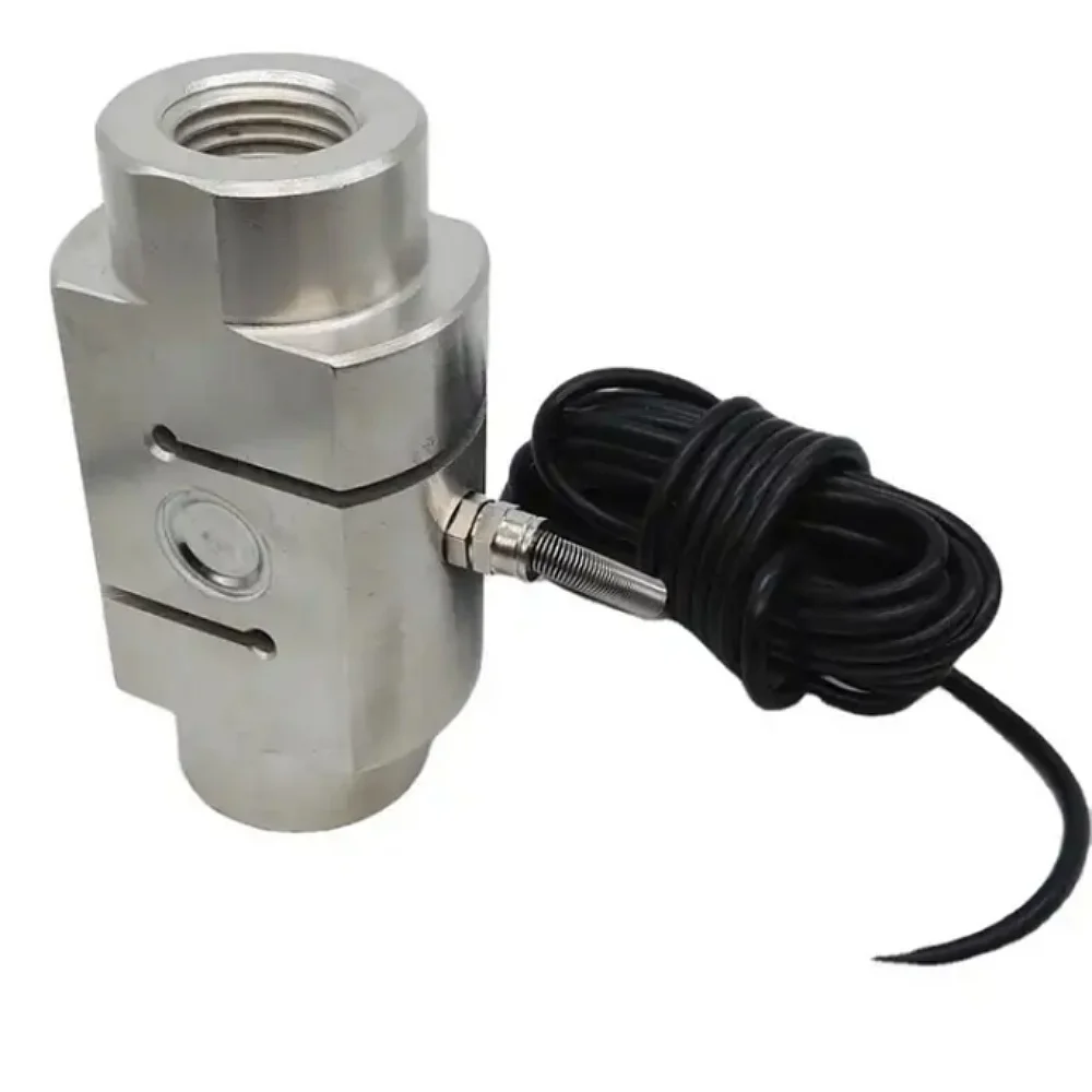 S Type Weighing Sensor 10 Tons Capacity 2MV/V Force Sensor for Tensile and Compression Dosing Hook Scales