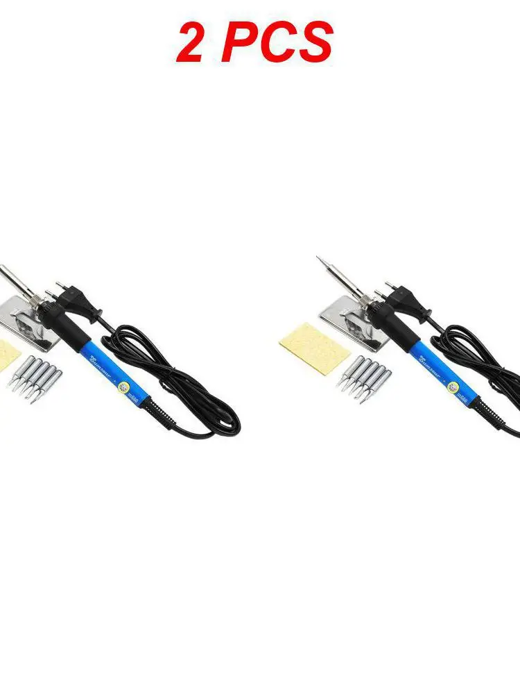 60W EU 220V Adjustable Temperature Electric Soldering Iron Welding Heat Pencil Rework Repair Tools