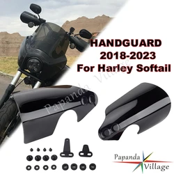 2018-2023 Thug Style Handguard Hand Guard Falling Protection For Harley Softail Street Bob FXFB 114 FXFBS Low Rider S Slim FLSL