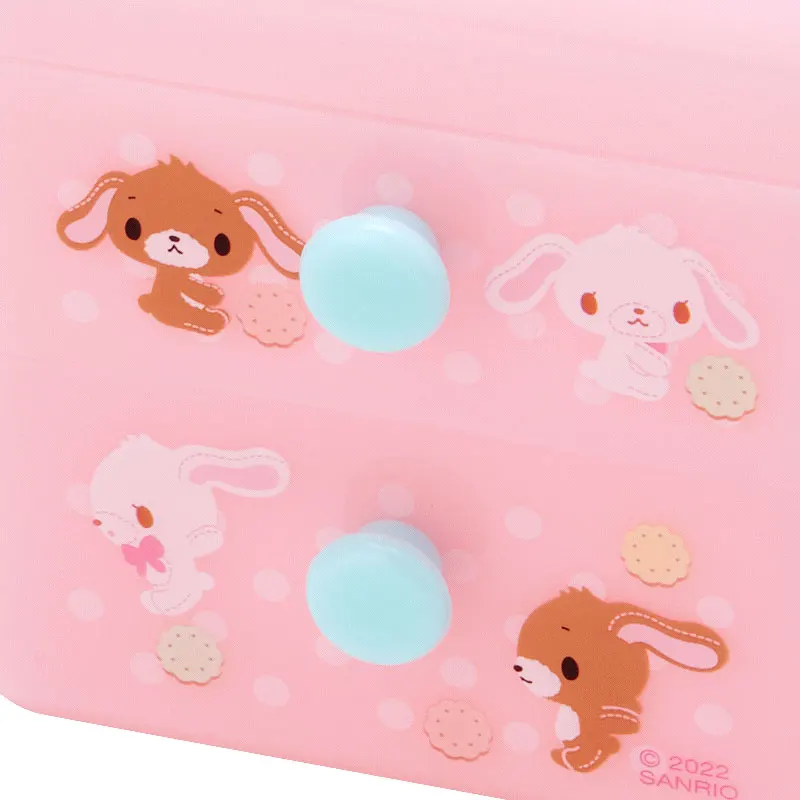 Sugarbunnies Desktop Organizer Mini Drawer Storage Box Transparent Hair Accessories Headband Organizer Sanrio Figures Model Toys