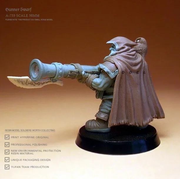 38mm 수지 군인 키트 자체 조립 및 색칠 A-753