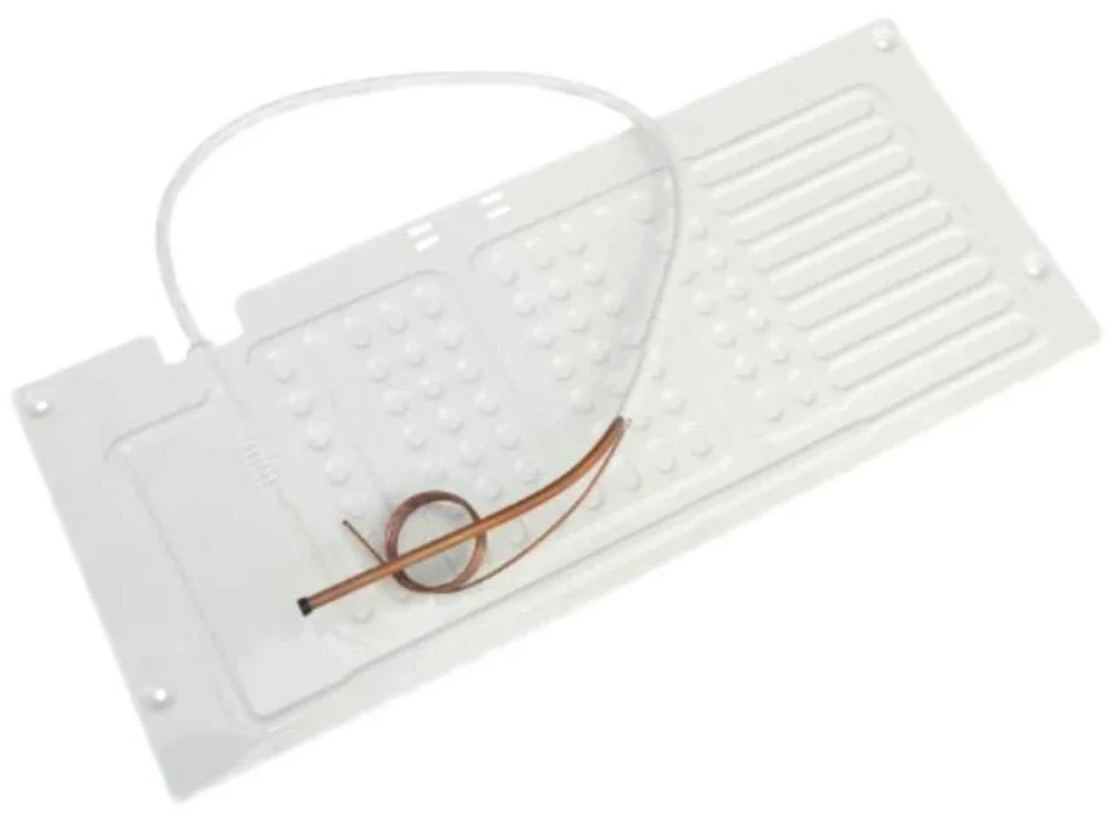 Roll Bond Cooling Evaporator Plate With Capillary Tube Refrigerator Freezer Heat Exchange Replacement Part