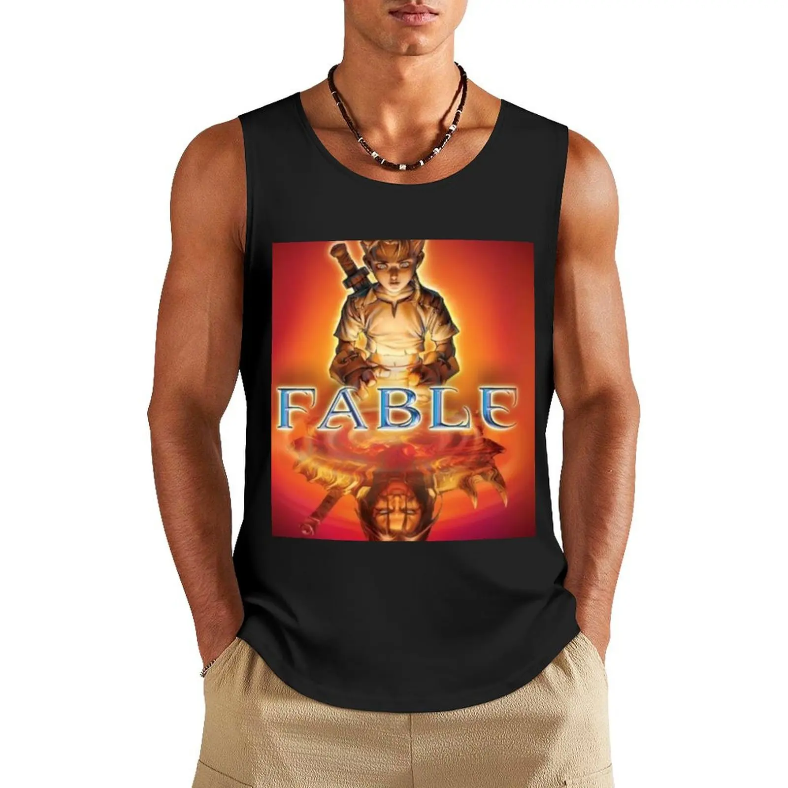 

Fable Tank Top Men's summer vest Men's clothing brands